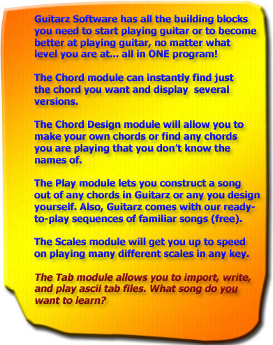 Features of Guitarz!
